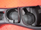 01-05 Mazda Miata MX5 MX-5 MT NB2 Center Console Armrest Cupholder Bla