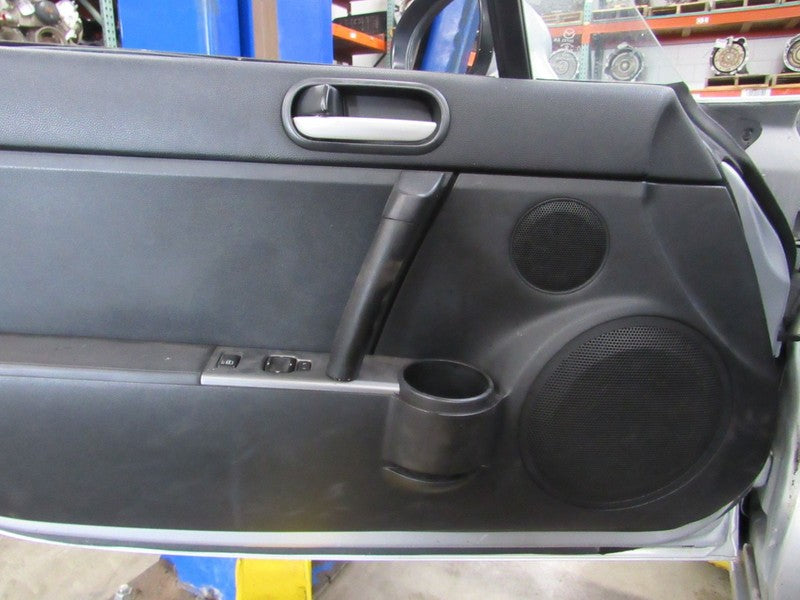 06-08 Mazda Miata MX-5 NC Left LH Driver Side Front Door Trim Panel Bl