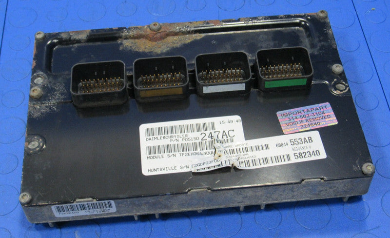 PLUG & PLAY 08 Caravan T & C 3.3L FFV Engine Computer ECU 68044553 PRO