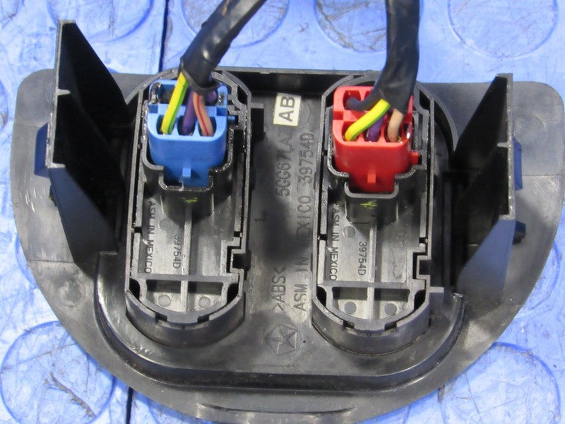97-01 Jeep Cherokee XJ Heated Seat Switch Set Bezel Trim Panel 5GG67LA