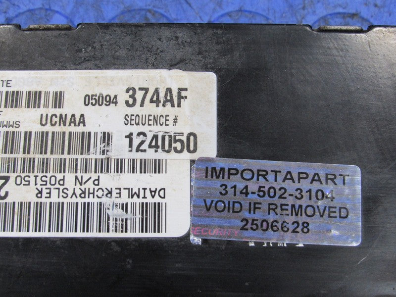PROGRAMMED PLUG & PLAY 08 Dodge Ram 1500 4.7 FFV AT ECM 05094374AF 374