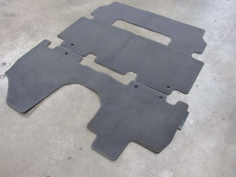 11-17 Honda Odyssey Van Original Floor Mats Set Carpet Liners Pads Gra