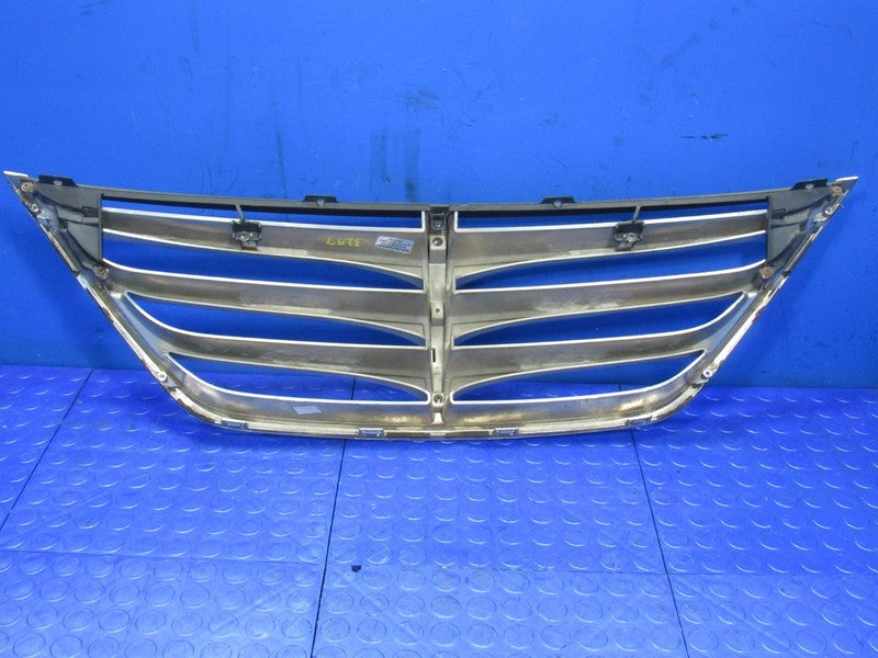 09-11 Hyundai Genesis Sedan Front Upper Bumper Grill Grille Chrome OEM