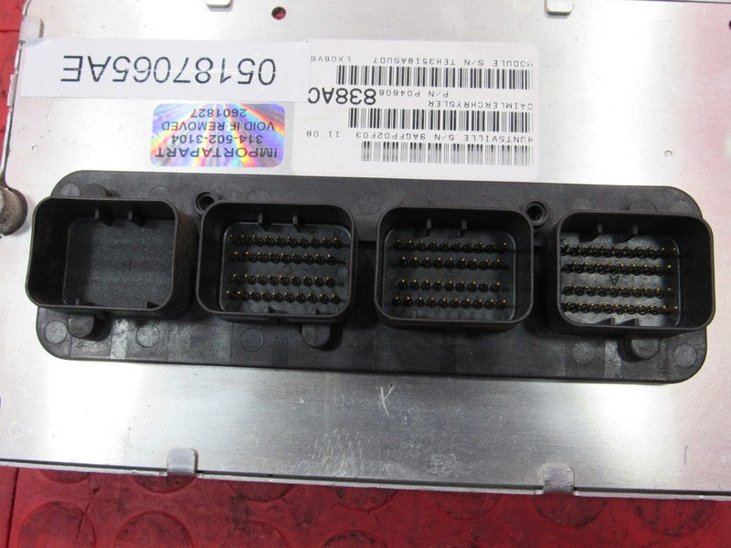 PLUG & PLAY 06 Charger Magnum 300 3.5L Engine Computer ECU 05187065 PR