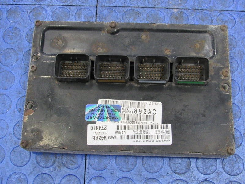 05 Dodge Ram Truck 4.7L AT ECU ECM PCM Engine Computer 942 56028942AE 