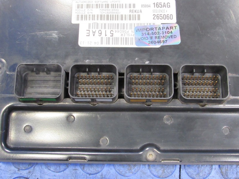 PROGRAMMED PLUG & PLAY 05 Grand Cherokee 3.7L 4X2 ECM 05094165AG 165 P