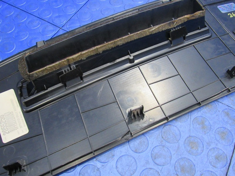 08-14 Dodge Challenger SRT8 Dash Defrost Upper Trim Panel Grille Dark 