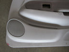 01-04 Toyota Tacoma Left Right Door Card Panel Set Power Windows Gray 