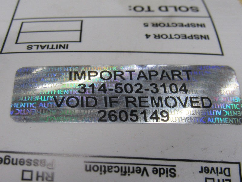 01-05 Lexus GS430 / 02-05 SC430 A650E 5-Speed Automatic Transmission 1