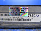 PROGRAMMED PLUG & PLAY 01 Caravan T&C 3.8L ECU ECM 05127670AA 670 PROG