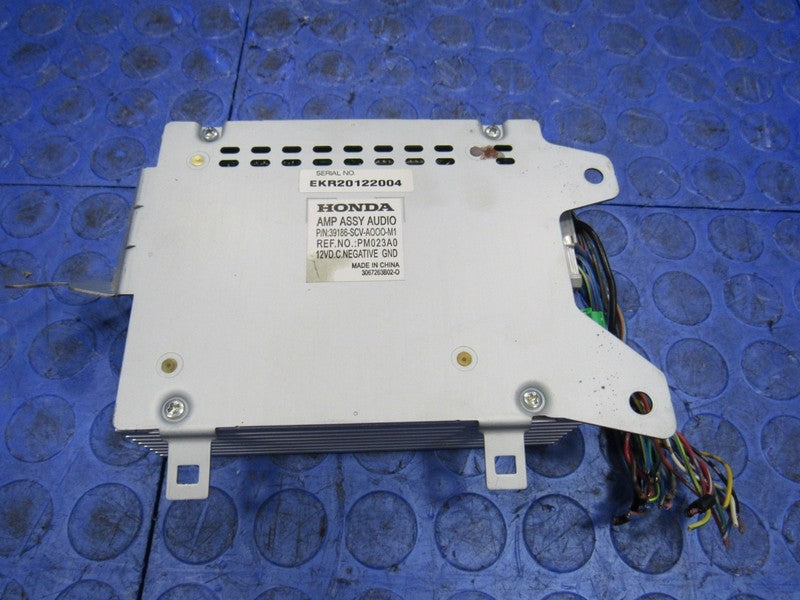 04-11 Honda Element Alpine Audio Subwoofer Box Amplifier Tweeter Set O