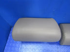 03-09 Toyota 4Runner Second Row Rear Seat Headrests Gray Leather Set 5