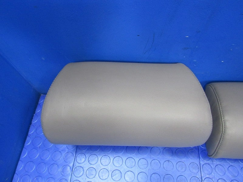 03-09 Toyota 4Runner Second Row Rear Seat Headrests Gray Leather Set 5
