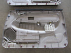 01-04 Toyota Tacoma Left Right Door Card Panel Set Power Windows Gray 