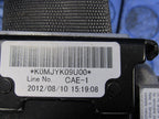 12-16 Honda CRZ CR-Z Left Driver Dark Gray Seat Belt Retractor Pretens