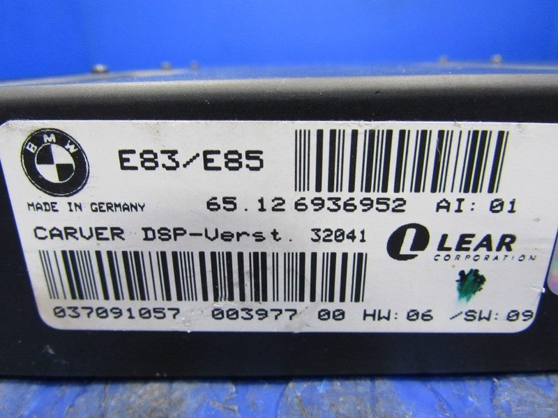 04-10 BMW X3 E83 / 03-08 BMW Z4 E85 Audio Radio Amplifier Amp 65.12 69