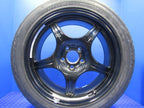 03-05 Mercedes CL W215 18x8 Alloy Spare Tire Wheel 5 Spoke OEM Black 1