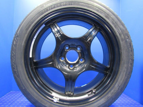 03-05 Mercedes CL W215 18x8 Alloy Spare Tire Wheel 5 Spoke OEM Black 1