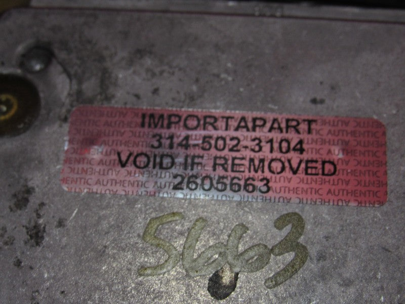 11-14 Ford E150 E250 E350 Van SRS Restraints Control Module BC24-14B32