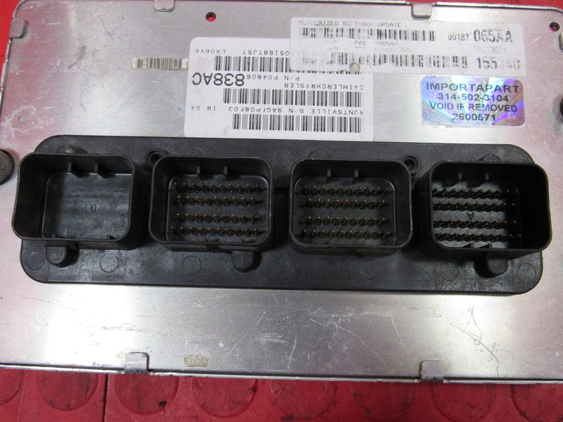 PLUG & PLAY 06 Charger Magnum 300 3.5L Engine Computer ECU 05187065 PR