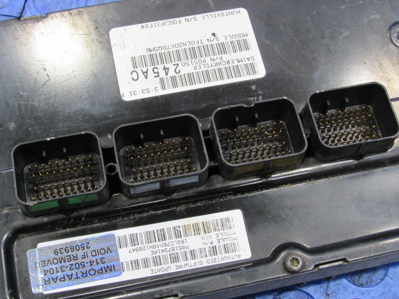 PROGRAMMED PLUG & PLAY 08 Sebring Avenger 3.5L ECM 05187341AE 341 PROG