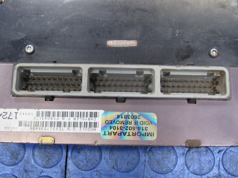 PROGRAMMED PLUG & PLAY 96 Jeep Grand Cherokee 4.0L ZJ ECM 56043172 172