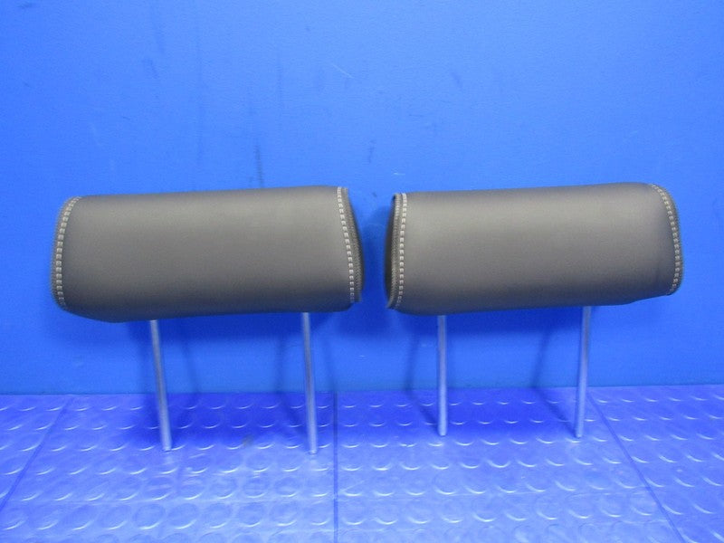 14-19 Silverado Sierra Crew Cab Rear Headrests Head Rests Set Black Le