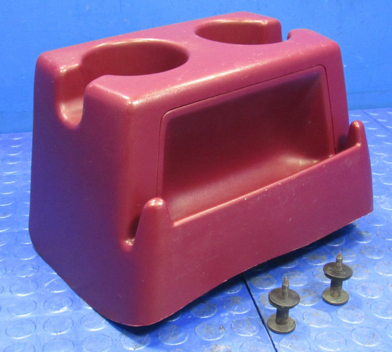 92-96 Ford F150 F250 F350 Bronco Bench Seat Center Console Dual Cuphol