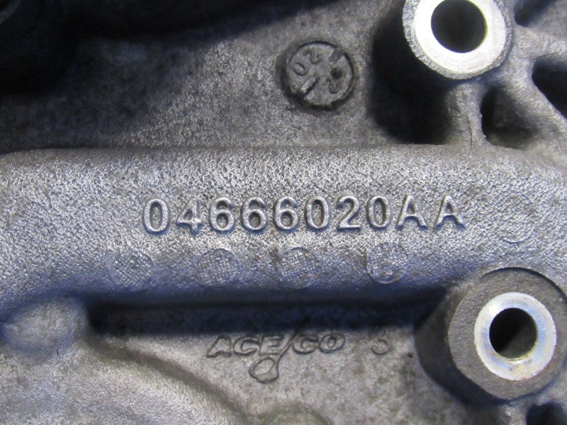 07-11 Jeep Wrangler JK 3.8L Engine Timing Cover Oil Pump Housing w/New