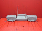09-11 Honda Pilot Middle Row Seat Headrests Head Rest SET Gray Leather