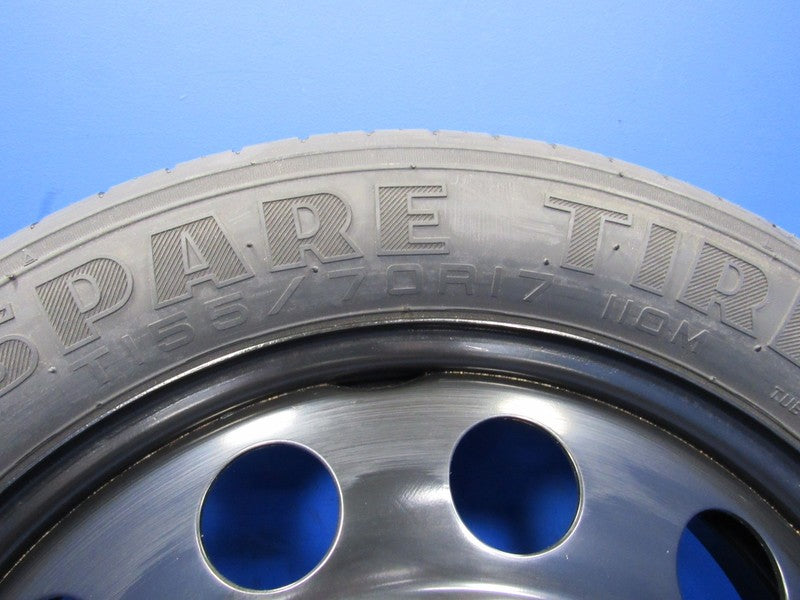 05-11 Ford Mustang 17x4 Steel Spare Tire Wheel Donut W/ Jack & Tool Ki