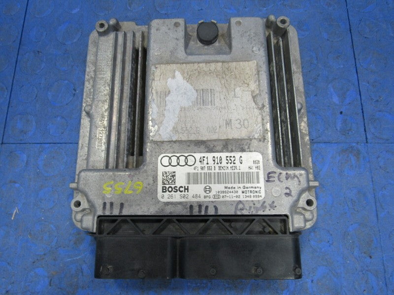 07-08 Audi S6 5.2L V10 BBD ECU ECM PCM Engine Computer 4F1 910 552 G 6