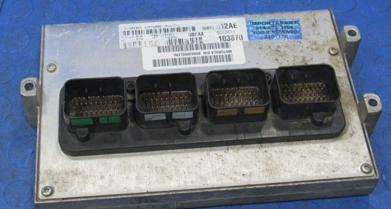 PLUG & PLAY 04 Dodge Dakota 3.7L AT Engine Computer ECU 56031012 PROG 