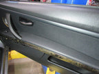 07-13 BMW 335 E92 Right RH Passenger Front Door Trim Panel Black MISSI