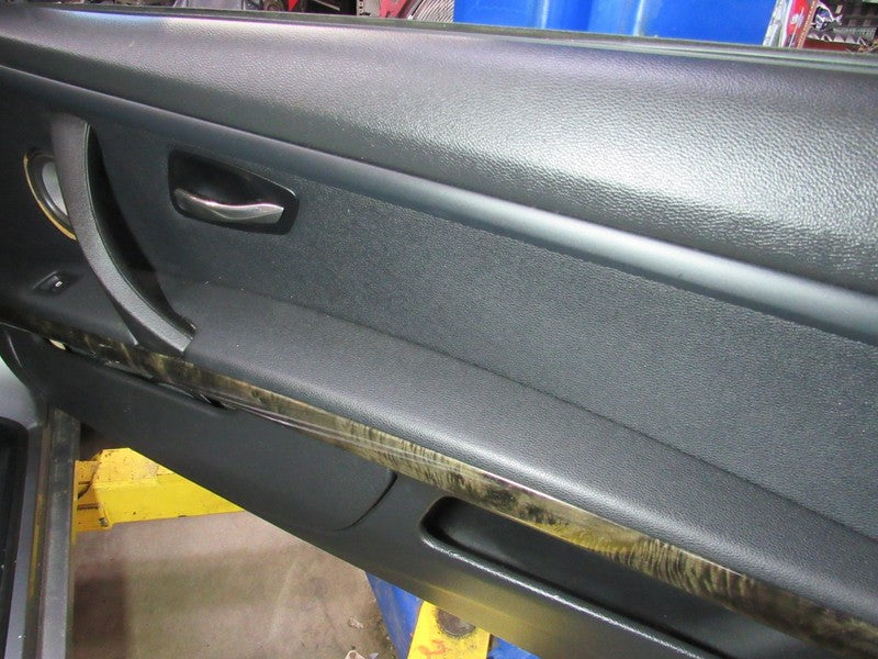 07-13 BMW 335 E92 Right RH Passenger Front Door Trim Panel Black MISSI