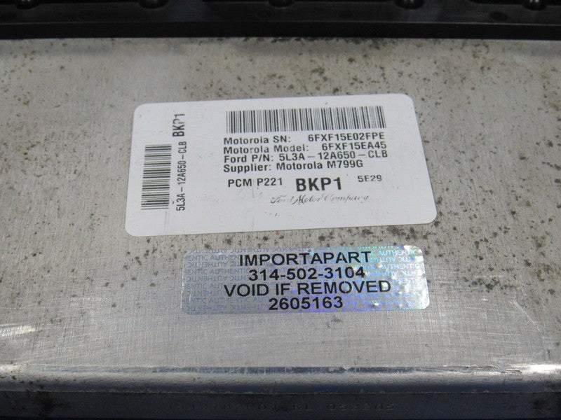 05 Ford F150 5.4L 4x4 ECU ECM PCM Engine Computer BKP1 5L3A-12A650-CLB