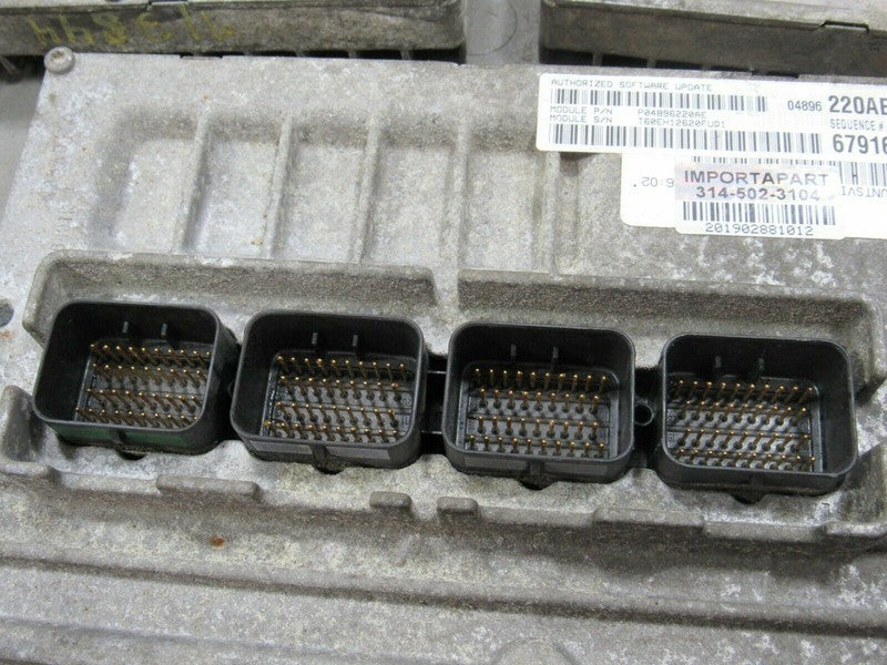 PROGRAMMED PLUG & PLAY 02 300M Concorde Intrepid 2.7L ECM 220 04896220