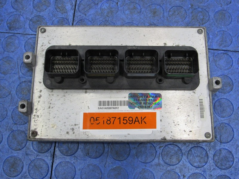 PROGRAMMED PLUG & PLAY 07 Jeep Wrangler JK 3.8L AT ECU 05187159AK 159 