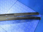 99-02 BMW Z3 Coupe Roof Trim Drip Rail Rain Gutter Left Right Pair Bla