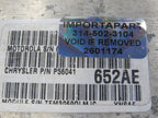 PROGRAMMED PLUG & PLAY 00 Jeep Wrangler TJ 4.0L MT ECU 56041652AE 652 