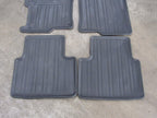08-12 Honda Accord Sedan Accessory Black Rubber All Season Floor Mats 