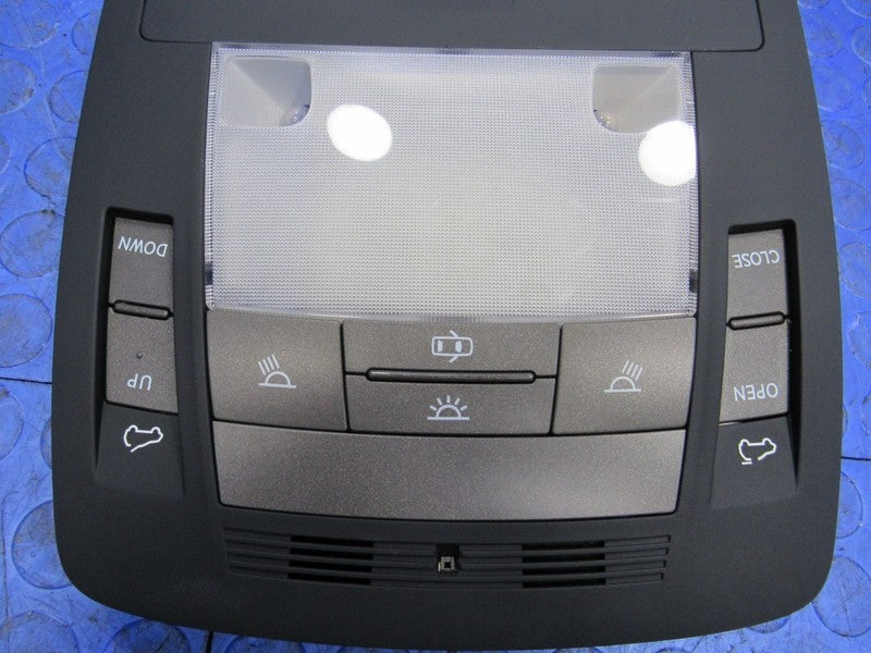 12-15 Lexus RX350 RX450h Overhead Console Dome Map Light Homelink Blac