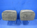 01-06 BMW 330Ci ZHP Convertible Alcantara Rear Seat Headrest Head Rest