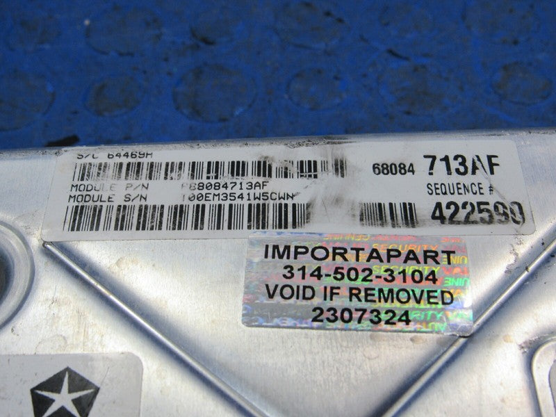 PROGRAMMED PLUG & PLAY 12 Dodge Charger 3.6 RWD AT ECU 68084713AF 713 