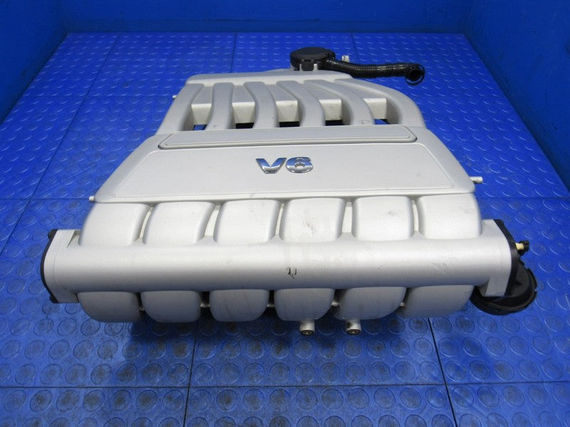 04-07 VW Touareg 3.2L V6 VR6 Upper Intake Manifold Silver 022 133 201 