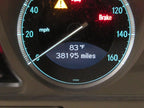 07-12 Mercedes SL550 SL55 Center Dash Mounted Parkitronic Clock Beige