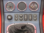 98-02 BMW Z3 M Center Floor Console Gauges Complete Leather Estoril Bl