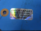 03-06 Cadillac Escalade ESV Luggage Roof Rack Carrier End Caps Set Sil