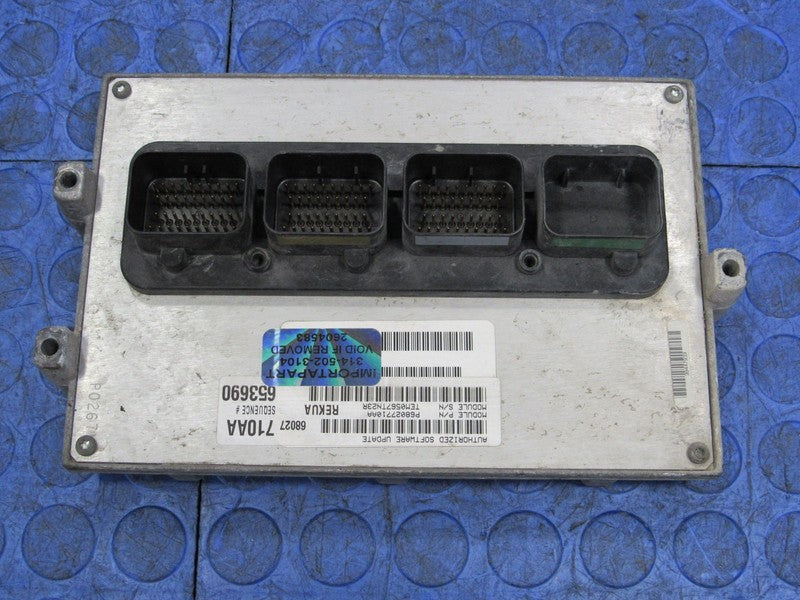 PROGRAMMED PLUG & PLAY 07 Grand Cherokee 3.7L 2WD ECM 68027710AA 710 P