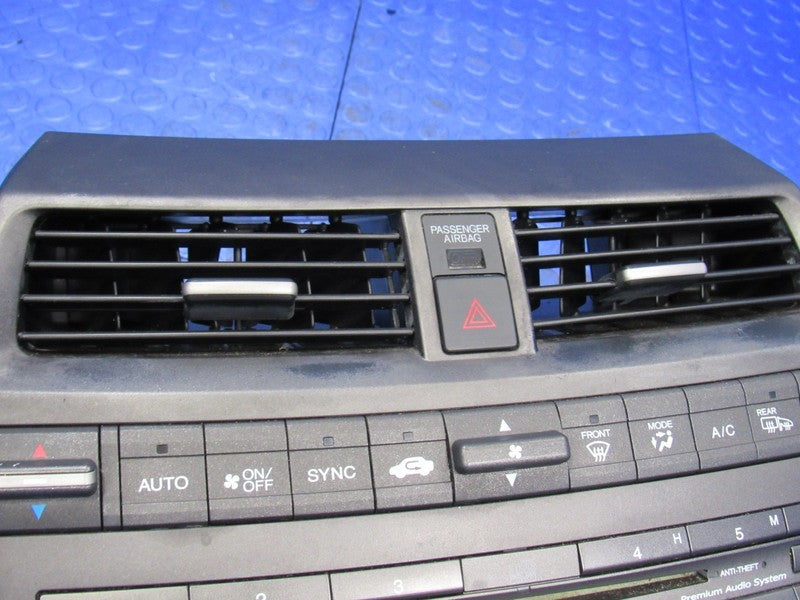 11-12 Honda Accord Sedan Audio Unit Radio Receiver Stereo XM 6 Disc AU